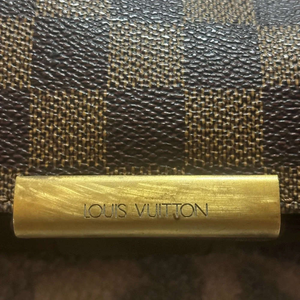 🔥🔥Unisex Louis Vuitton Brown Damier Ebene Leather Crossbody/Messenger Bag 🔥🔥